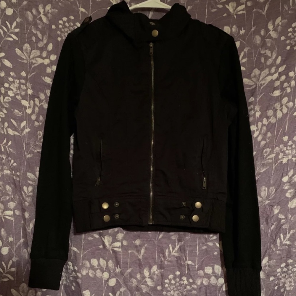 Women’s Black Charlotte Russe  Jacket Size Large